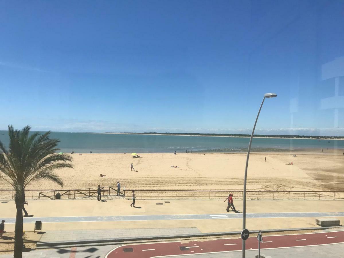 Апартаменти Piso En La Playa De Sanlucar Санлукар-де-Баррамеда Екстер'єр фото